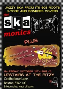 Skamonics at the Ritzy October 12